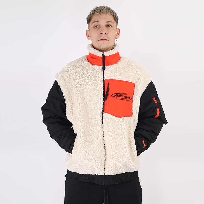Мужская куртка PUMA x Attempt Sherpa Bomber (59825701)  - цена, описание, фото 3